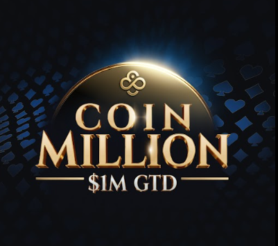 CoinMillion — 每個星期日在 CoinPoker 保底 $1M